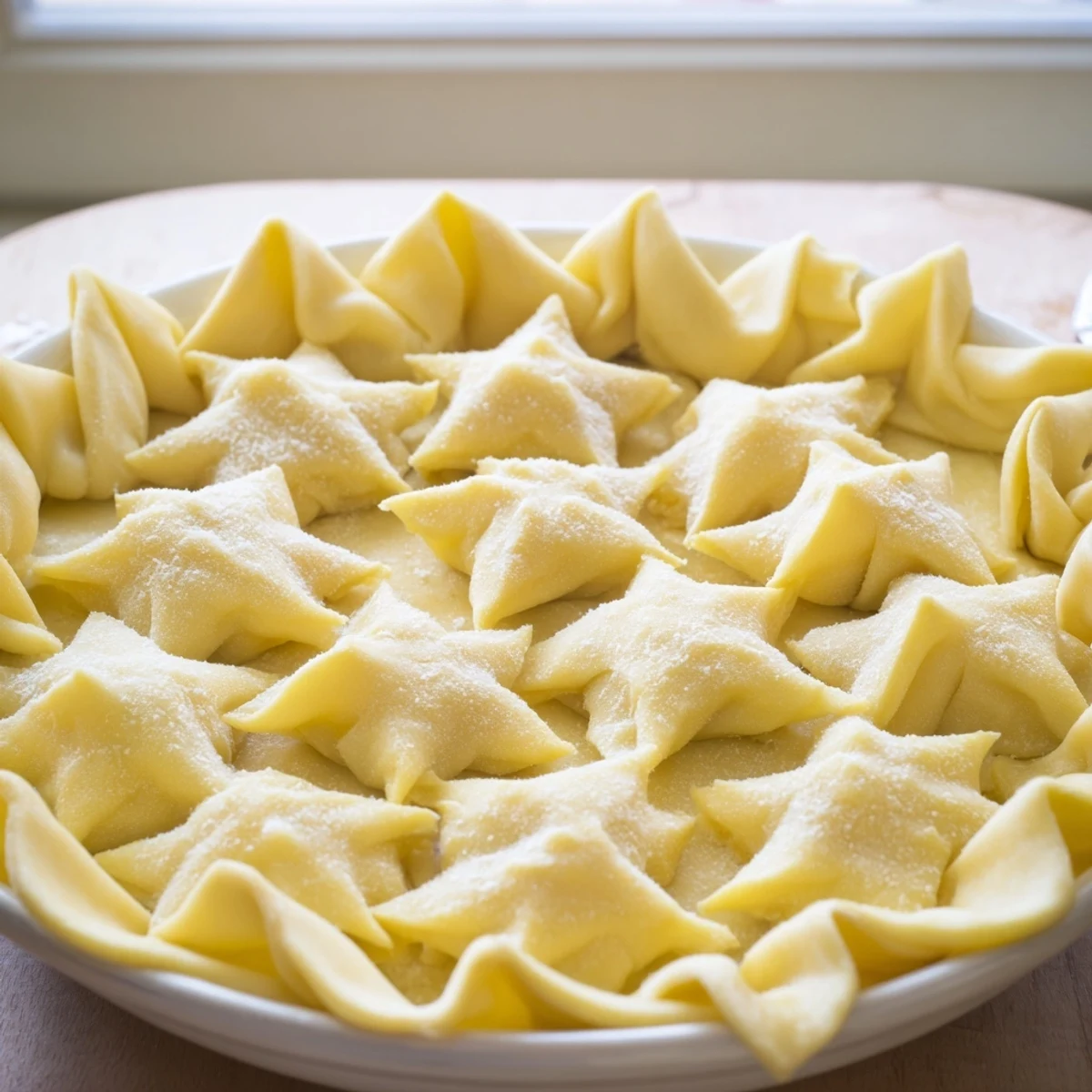 Golden star-shaped asparagus bundle wraps, a delightful appetizer with crispy pastry and tender asparagus.