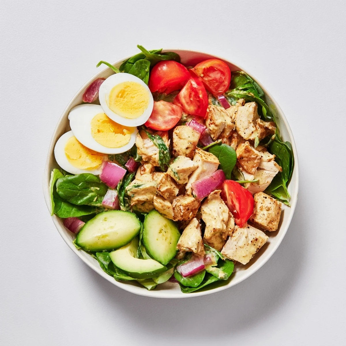 High-Protein Chicken Egg Salad