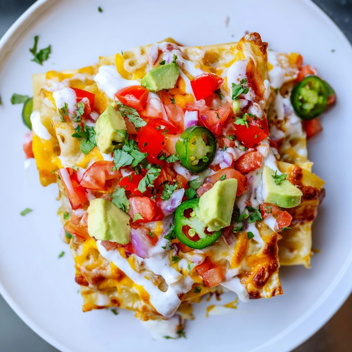 Pasta Chips Nachos Snack