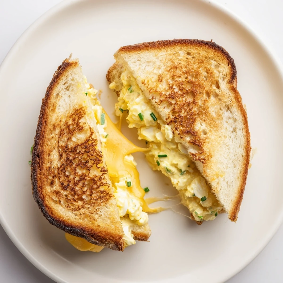 Egg Salad Grilled Cheese
