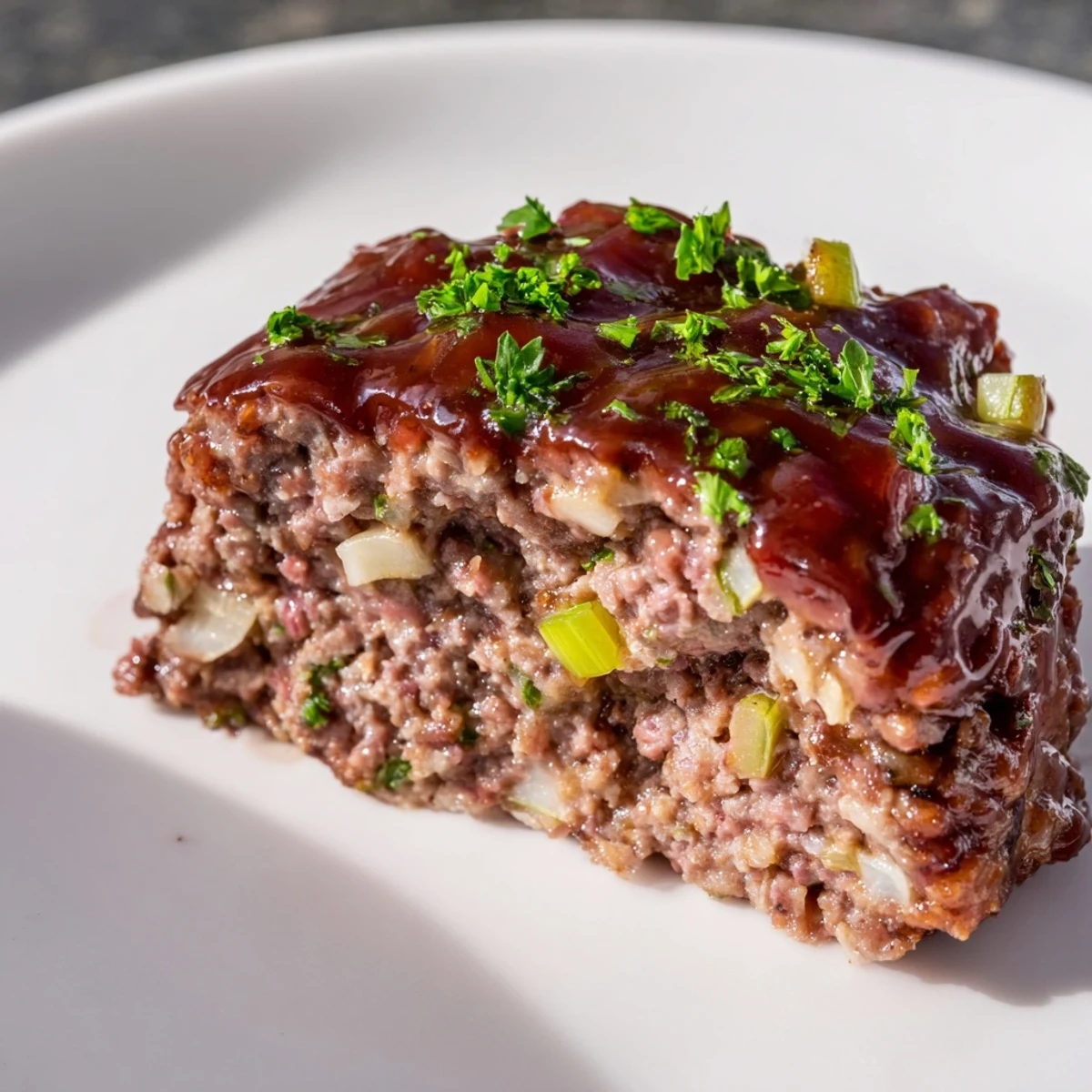 Perfectly portioned mini meatloaf bites, a comforting American classic, ready to eat.