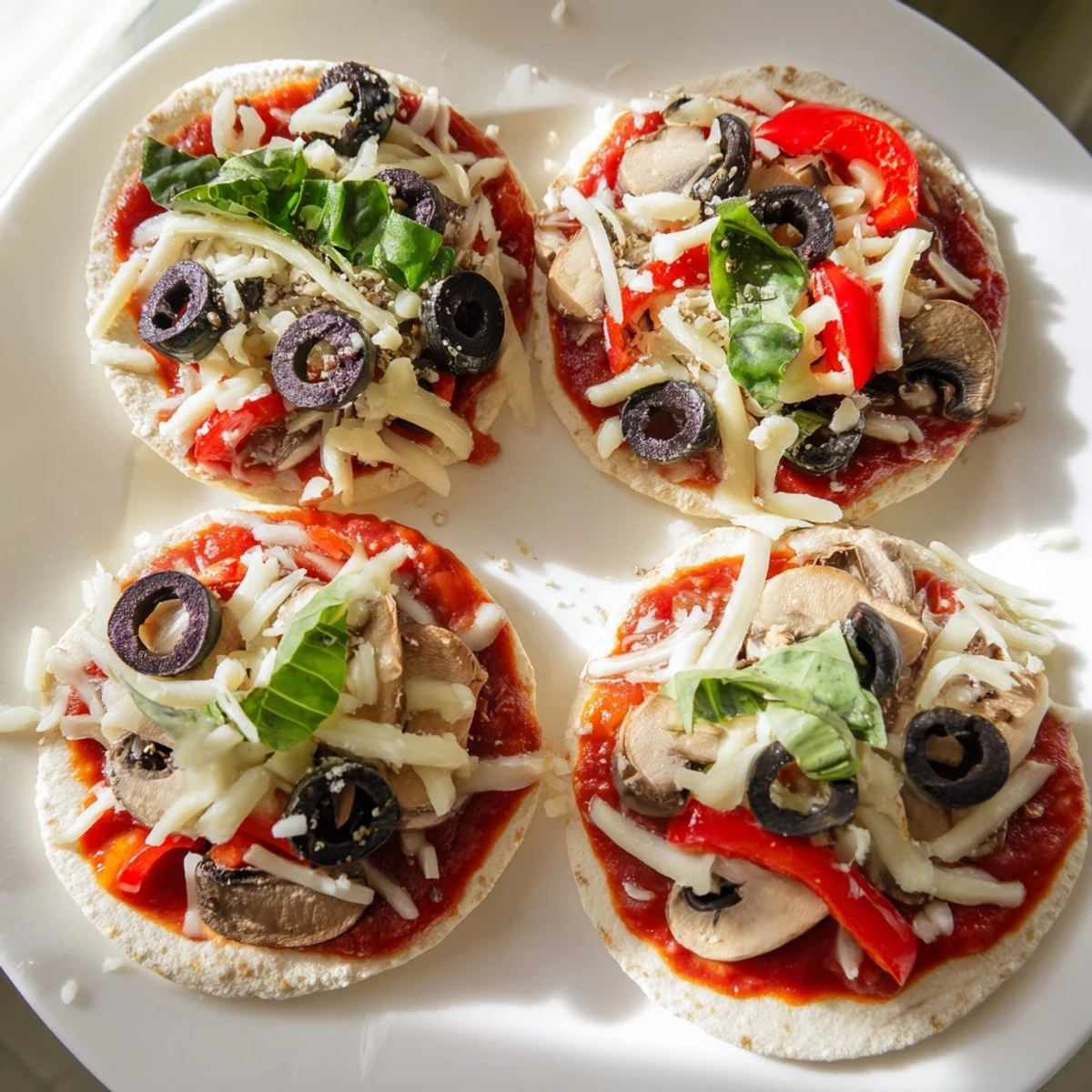 Rice Cake Pizza Squares