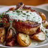 Fork-tender Crockpot Ranch Pork Chops with golden sear, slow-cooked in a rich ranch gravy.