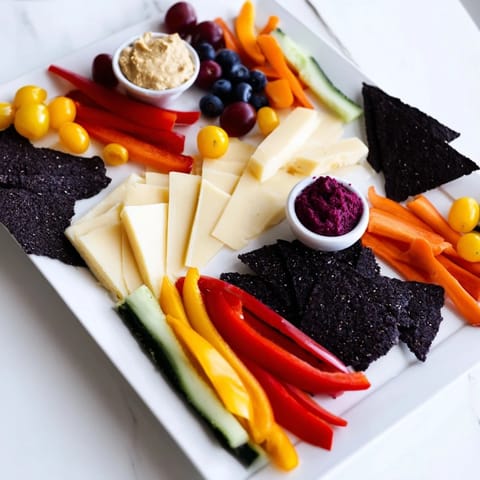 Zig-Zag Lightning Strike Platter