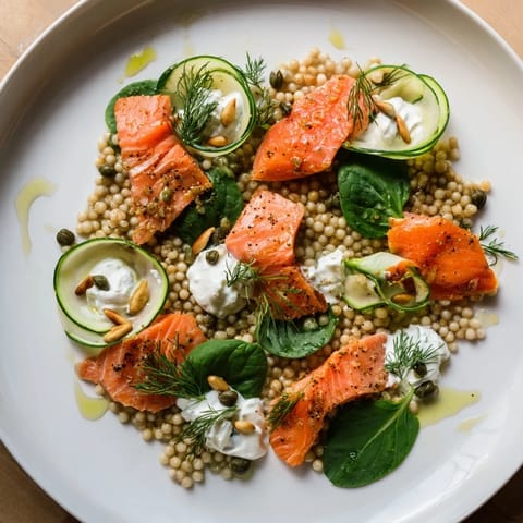 Infinity Loop Salmon Dish