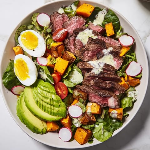 High-Protein Beef Avocado Bowl