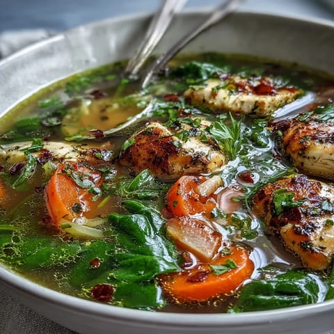 One-Pot Chicken Veggie Soup