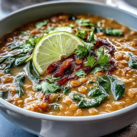 Vegan Coconut Lentil Dahl