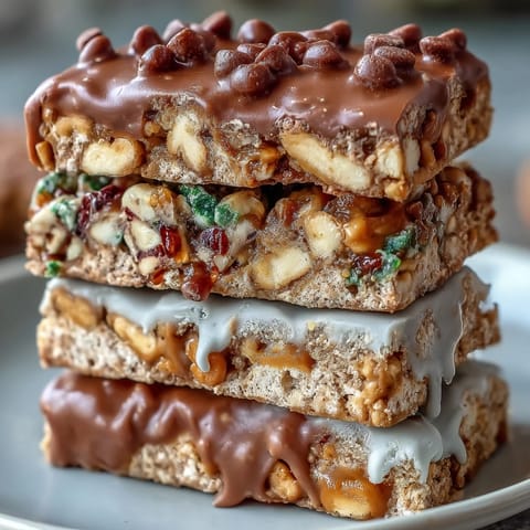 Lucky Clover Cookie Bars