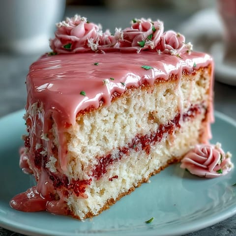 Mothers Day Pink Ombre Cake