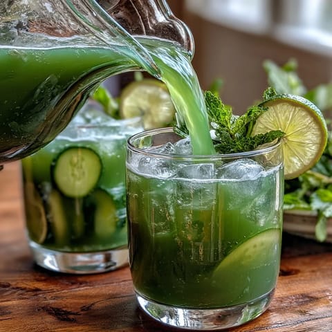 Green Detox Cucumber Mint