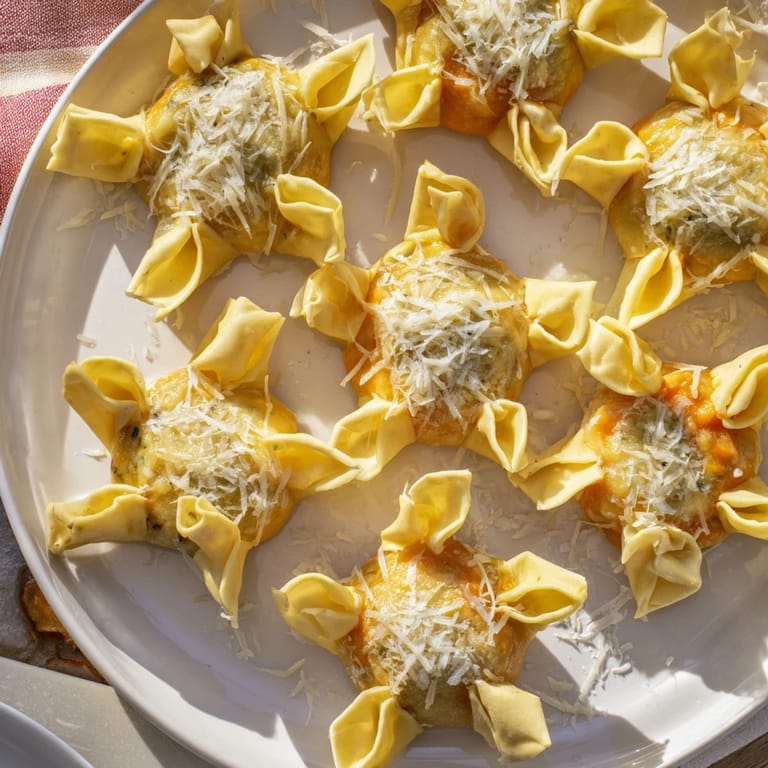 Elegant Star Shaped Asparagus Bundle Wraps, with a flaky pastry exterior and savory asparagus filling, ready to serve warm.