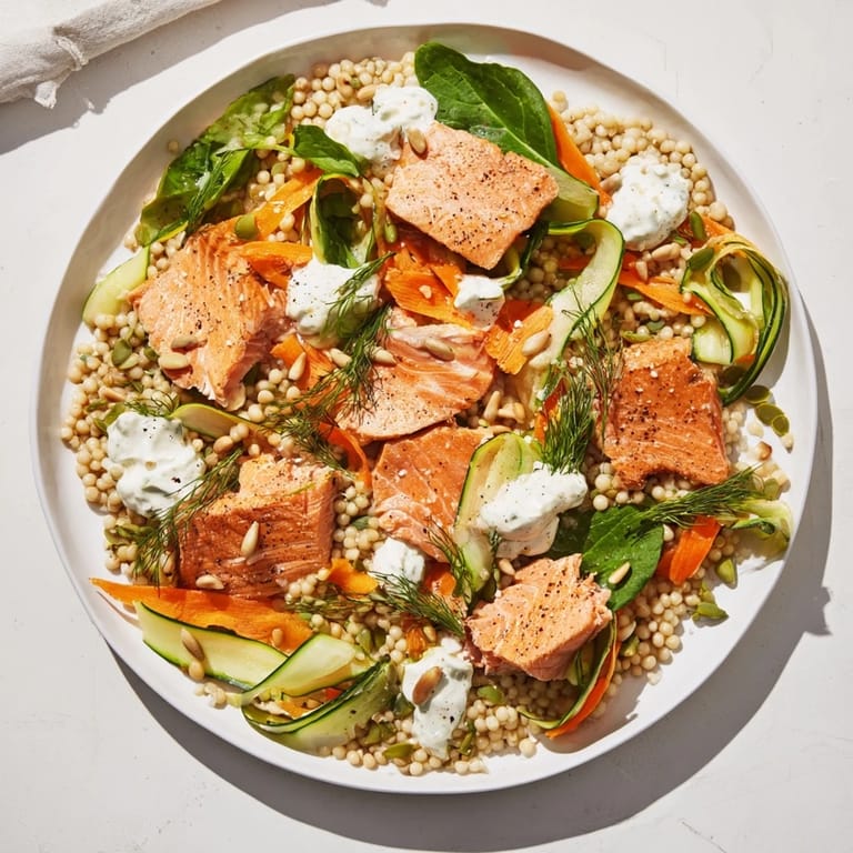 Imagine the Infinity Loop Flow; a colorful figure-eight of fresh, flavorful ingredients, ready to eat.