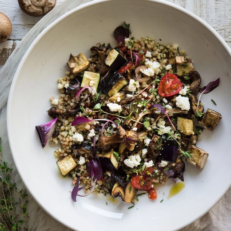 Enjoy this stunning photo showcasing the diverse textures and ingredients of The Spice Route.