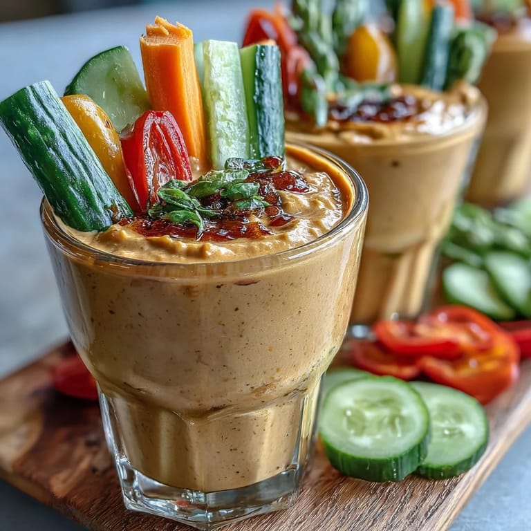 Protein-packed hummus snack cups filled with colorful fresh vegetables, ideal for quick, nutritious snacking anytime, anywhere.